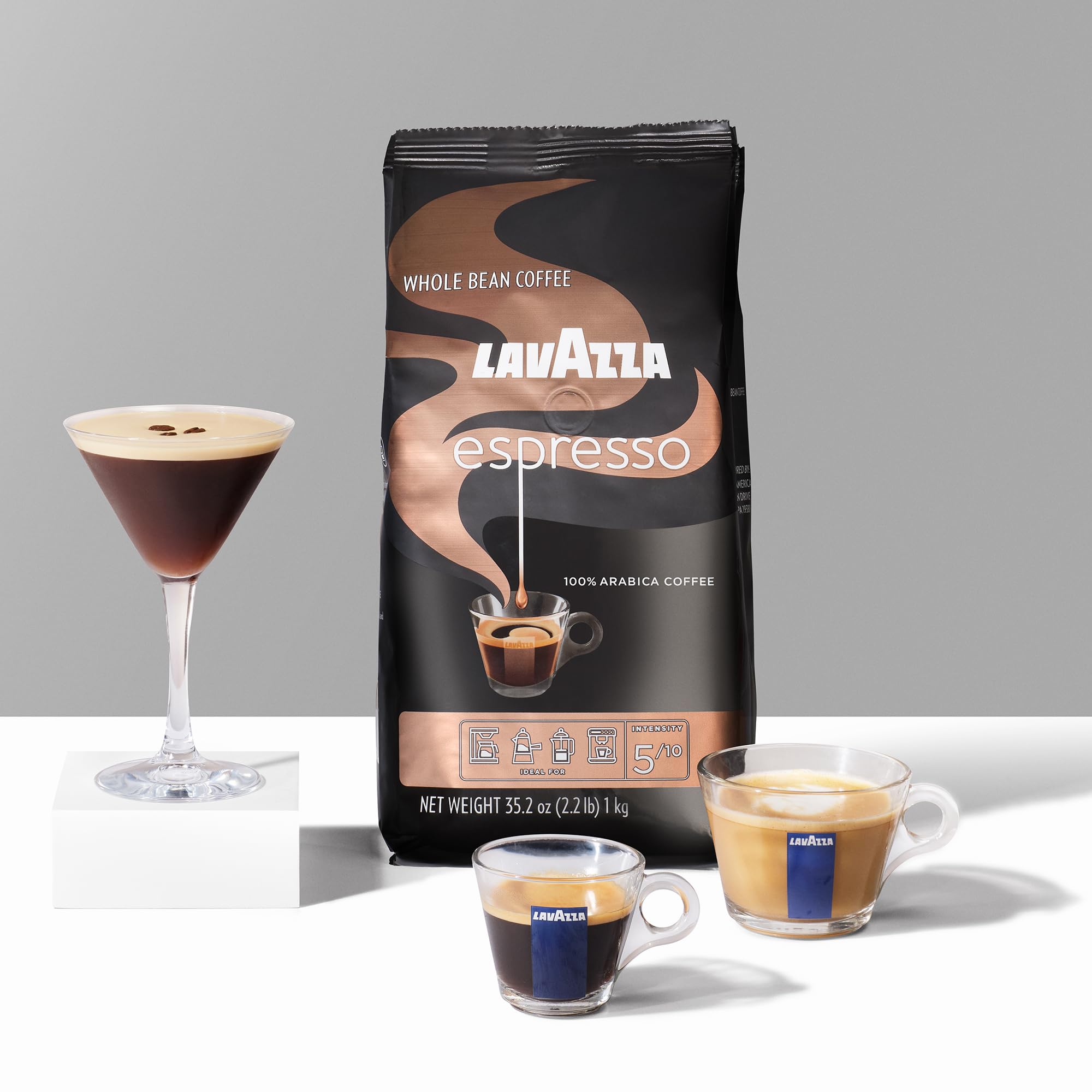Amazon.co.jp: Lavazza Caffe Espresso 100% Premium Arabic Whole